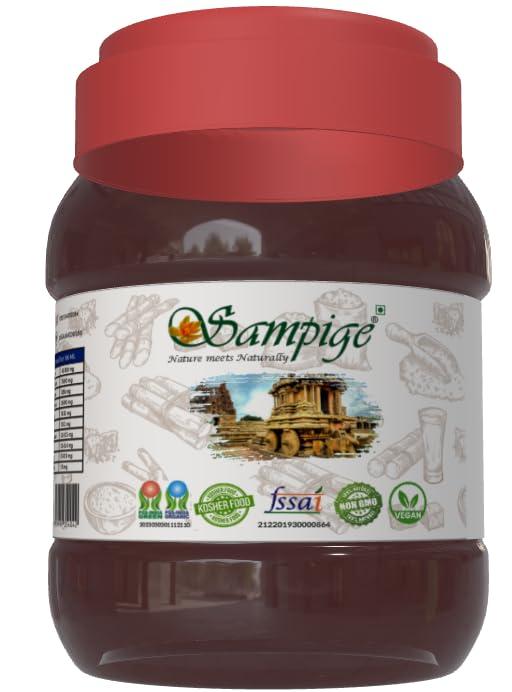 Sampige Sampige Liquid Jaggery Certified Organic Joni Bella Liquid Jaggery-Sugarcane Jaggery Syrup Bella Liquid Jaggery(1Kg) Certified Organic Joni Bella