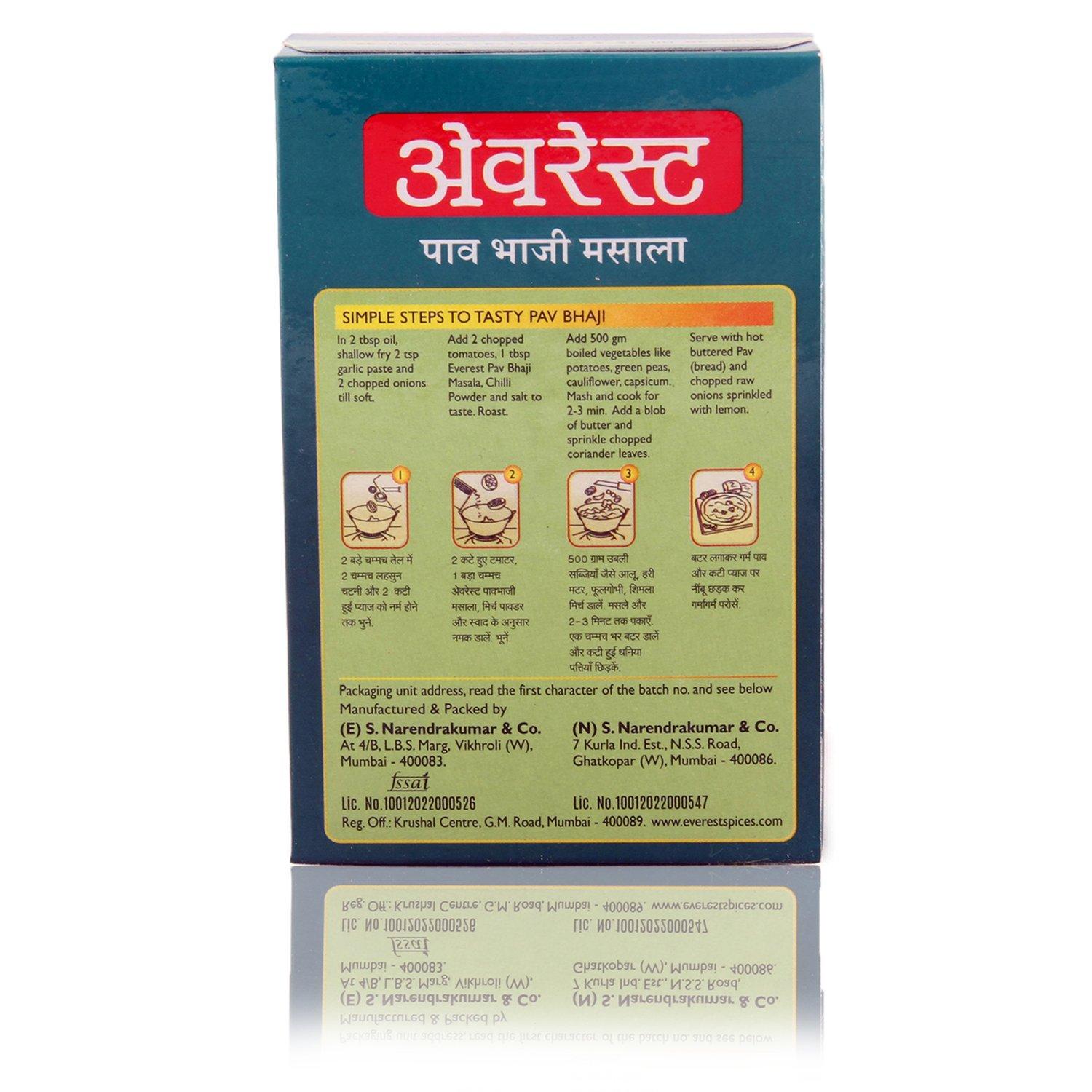 Everest Everest Masala - Pav Bhaji, 50g