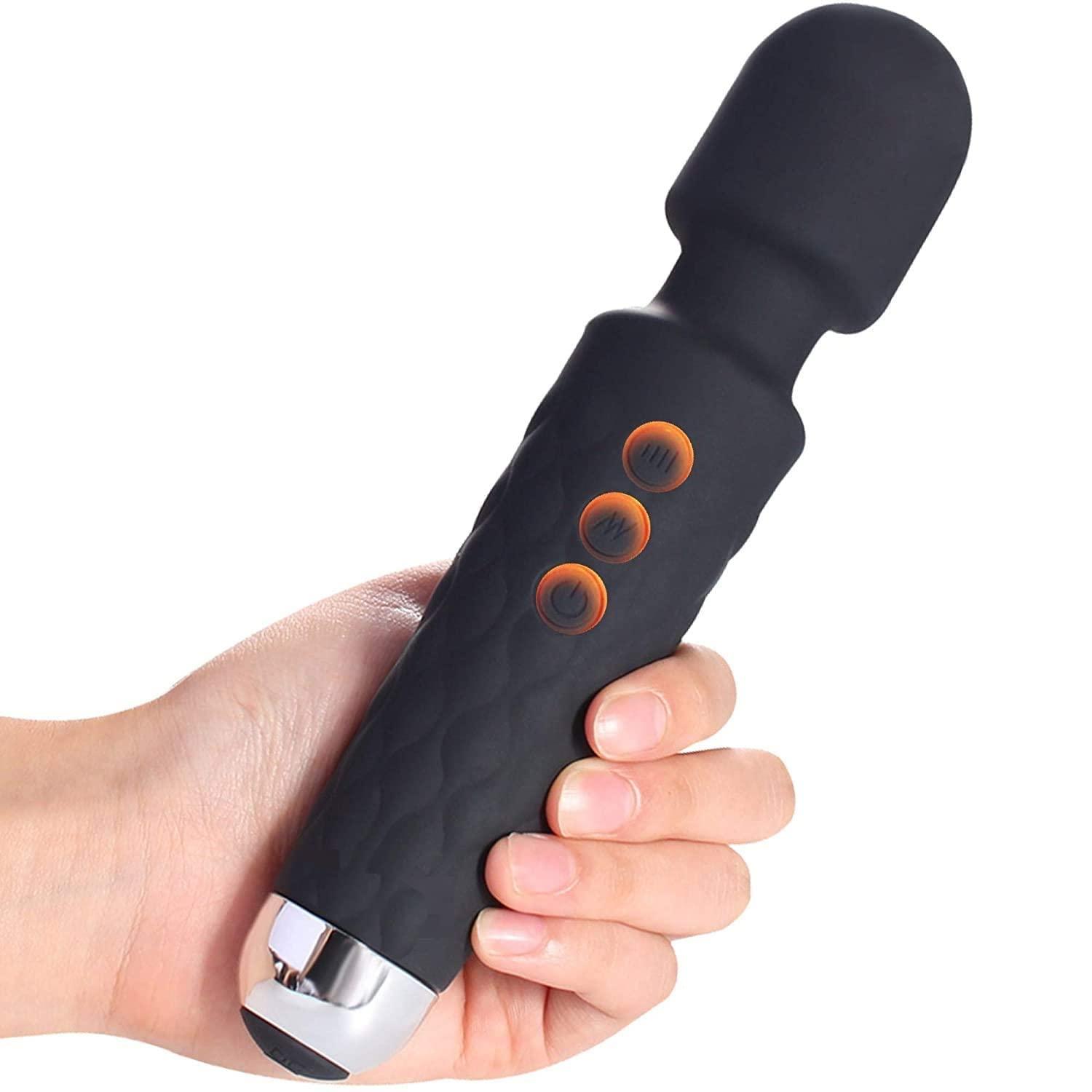 MOYESTA MOYESTA Rechargeable Personal Body Massager for Women | Cordless Handheld Wand Vibrate Machine | Perfect for Pain Relief Massage (Multi Color)