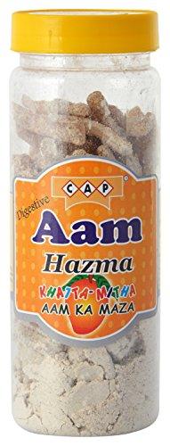 c a p CAP Aam Slice Pachak Churan Khatta Mitha Digestive Tasty Healthy Mango - 190 GMS Each (Pack of 2)