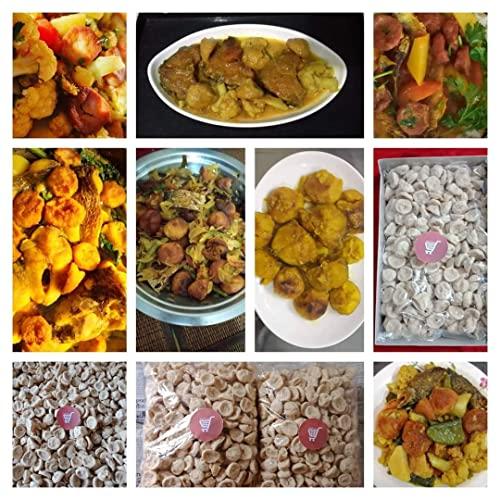 PushpBangla PushpBangla Premium Handmade Bengali Bori Combo -Urad bori (250 g) + Masoor Dal Bori (250 g)