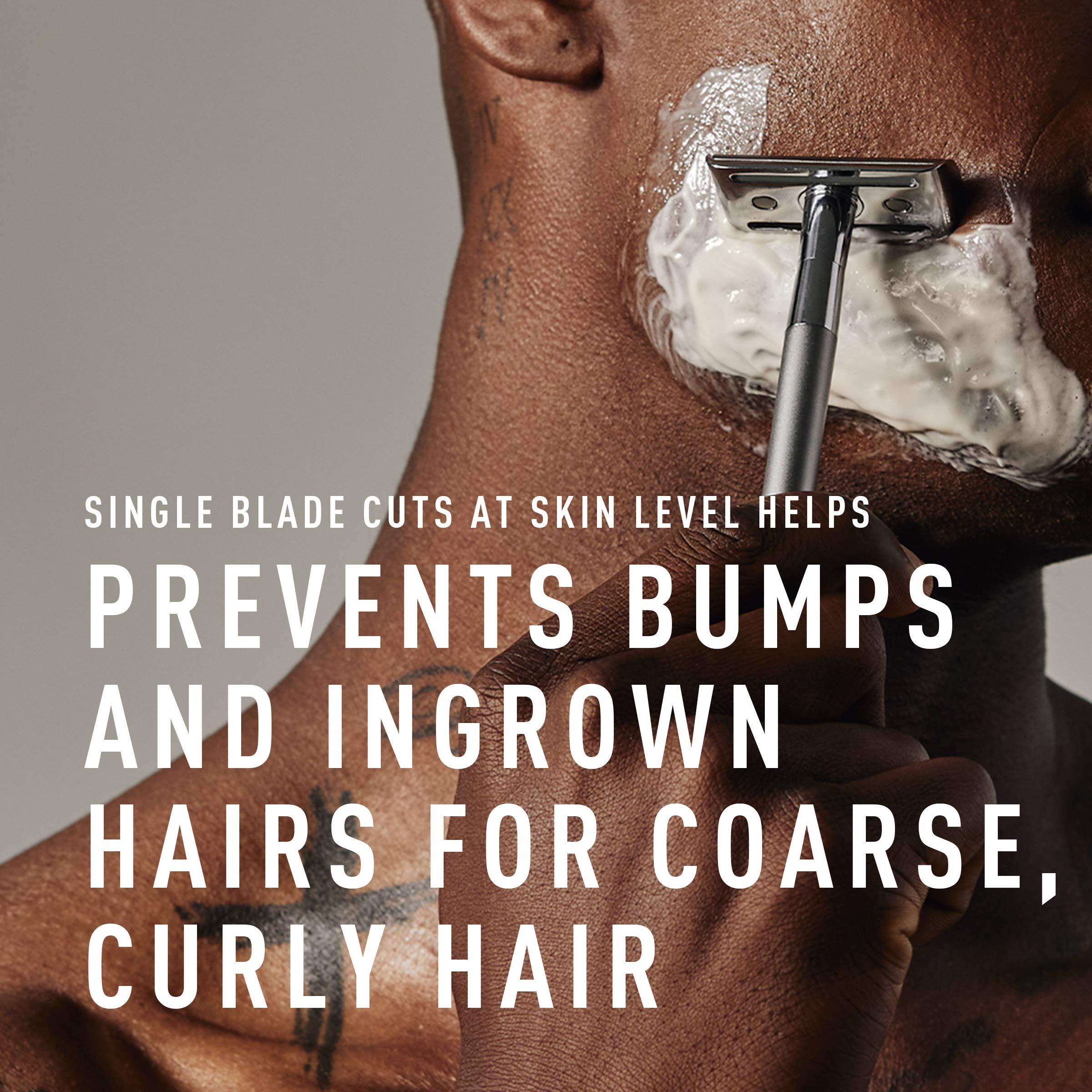 Ashoka Ashoka Men Double Edge Brass Safety Razor (Silver) - A558