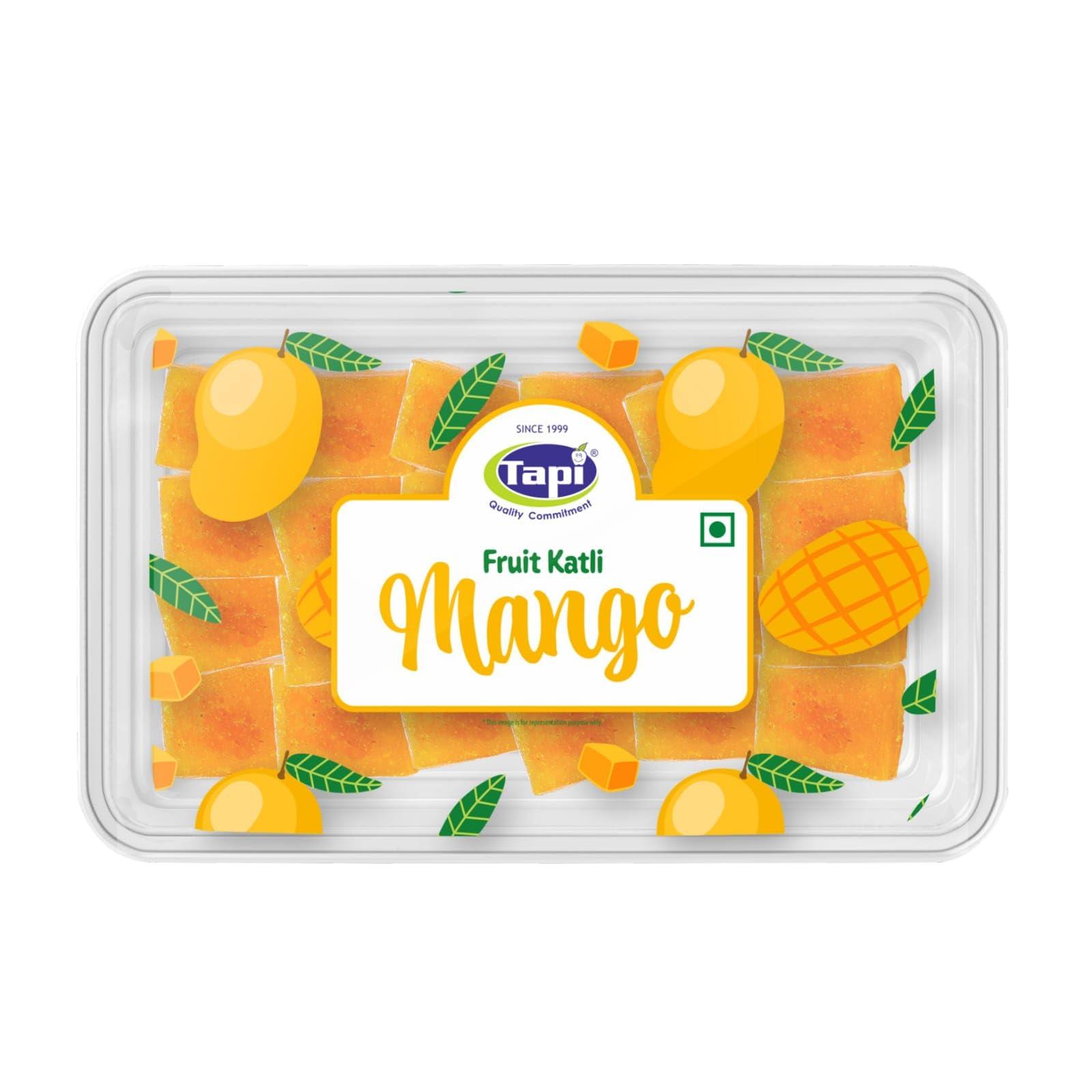 Tapi Tapi Mango Fruit Katli |Pack of 2| 250gms/pack |