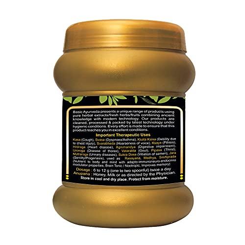 BASIC AYURVEDA BASIC AYURVEDA Chyawanprash Special 500g For Double Immunity | Natural Immunity Booster For Adults & Kids | Enriched with 47 Vital Ayurvedic Ingredients | Provides Vitamins & Micro-Nutrients