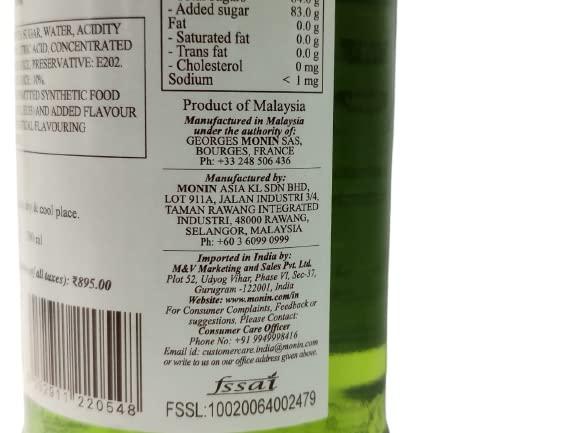 Monin Monin Syrup - Green Apple, 700ml Bottle