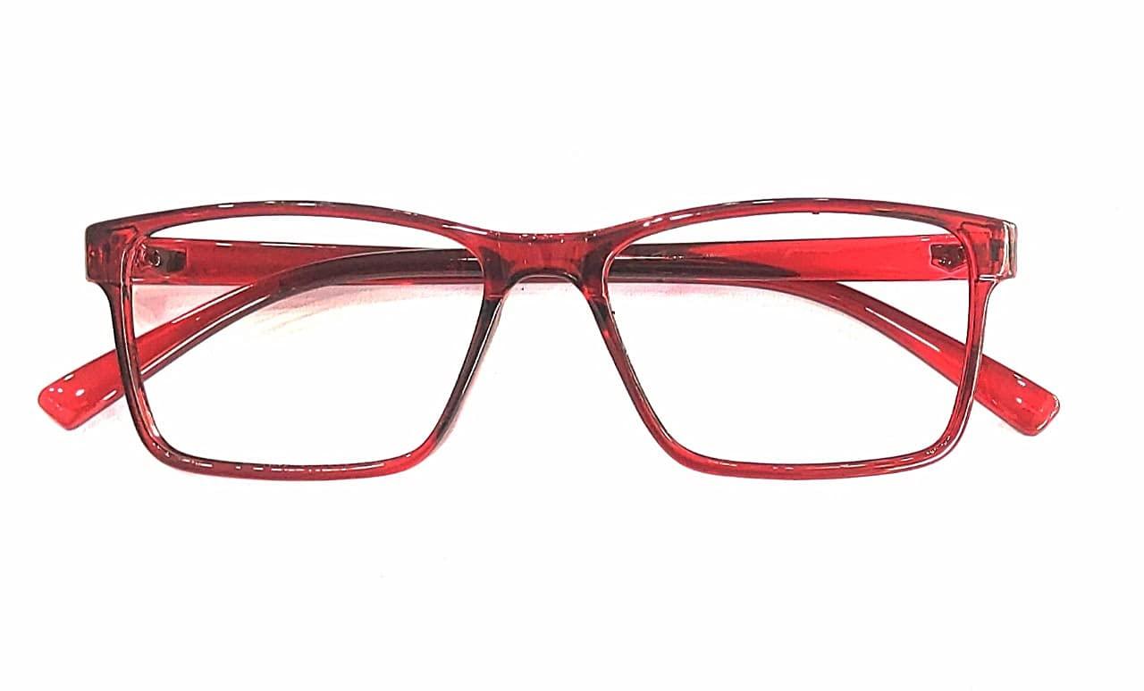 SPEXX SPEXX Reading Glasses For Men And Women Anti Glare 1.00 1.25 1.50 1.75 2.00 2.25 2.50 2.75 3.00 3.25 3.50 3.75 4.00 4.25 4.50 4.75 5.00 Transprant Merron Colour Square Frame (3.75)