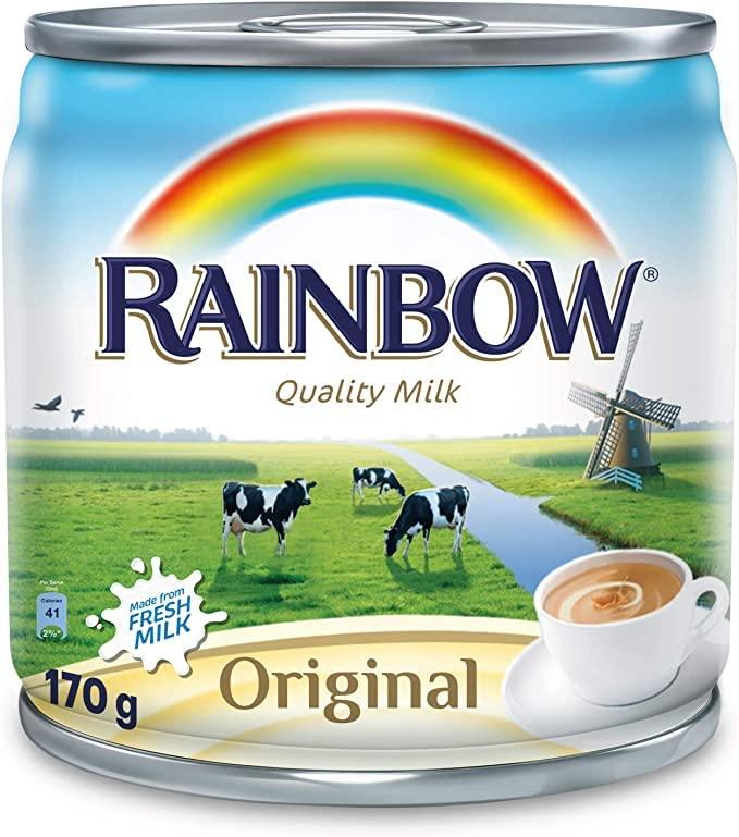 Generic Rainbow Quality Milk Original Fresh Milk (Pack of 2) 170g