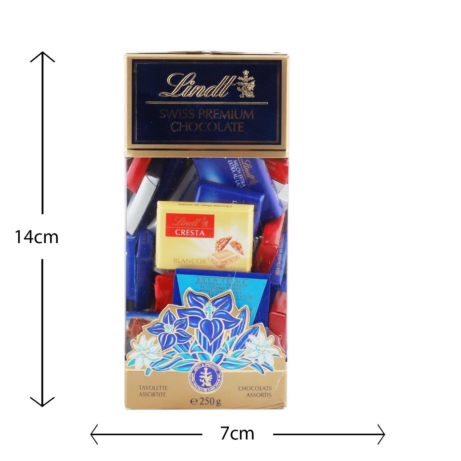 Lindt Lindt Chocolate, 250 Gm Napolitains, Assorted