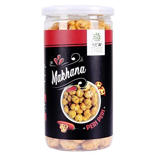 New Tree New Tree Healthy Snacks Combo || Jumbo Makhana Salt & Pepper 85gm || Jumbo Makhana Peri Peri 85gm || Combo Pack of 2 || Combined Weight: 170gm || Gluten Free Snacks