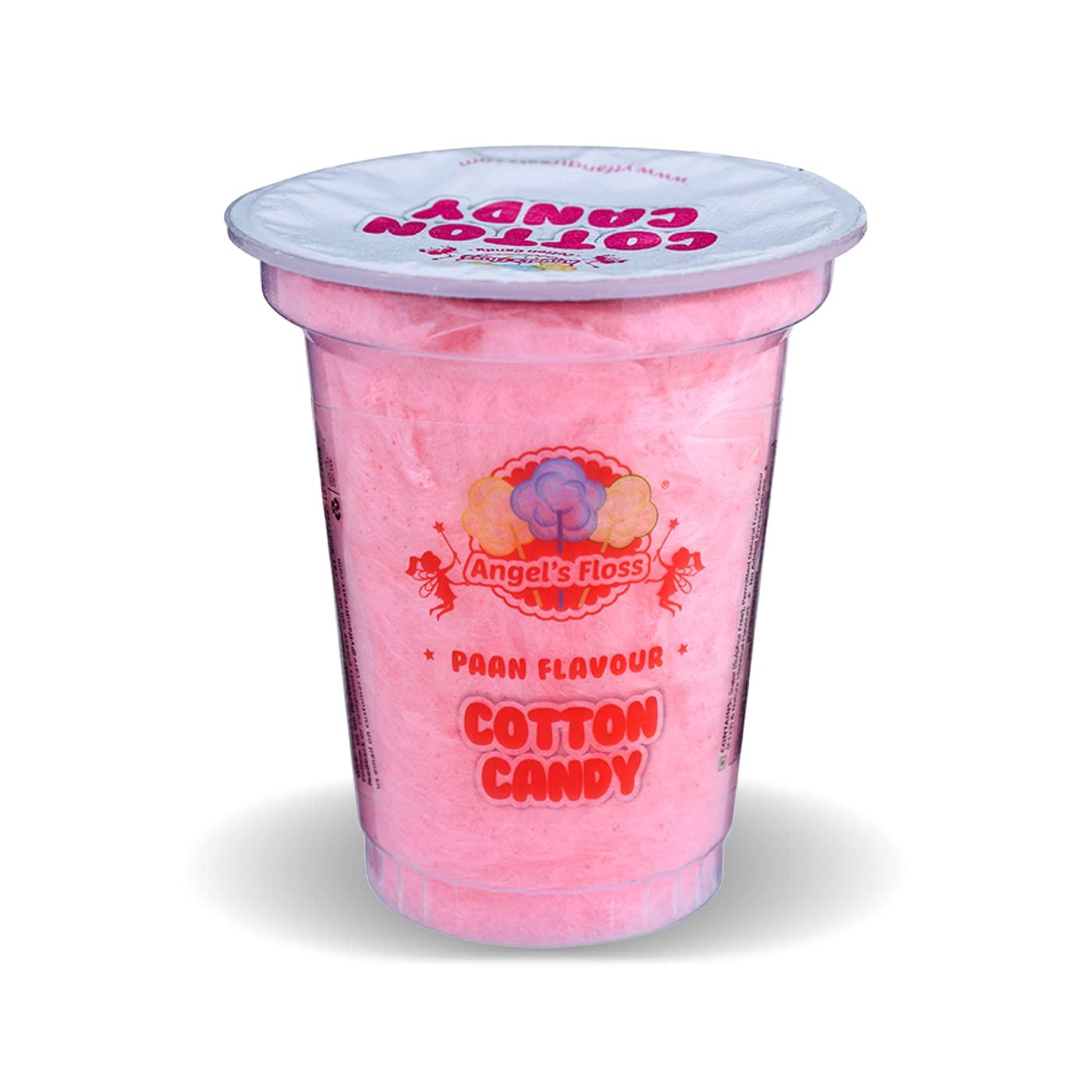 Angels Floss Angels Floss Cotton Candy's / Candy Floss / Buddhi Ke Baal - Paan Flavour (12 GMS Each, Pack of 12 Units)