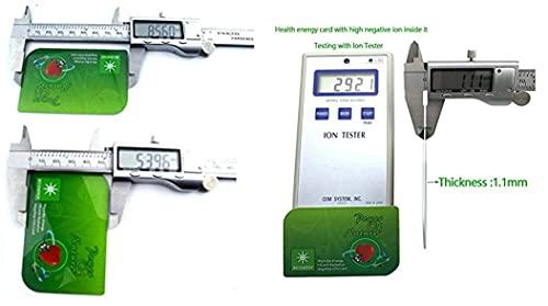 Pentbuns 2 mm Bio Energy Card and 1 Anti-Radiation Chip (Phone, Laptop, Tablet, Mobile, PC Etc) for Men and Women Pack of 2 (Multicolour)