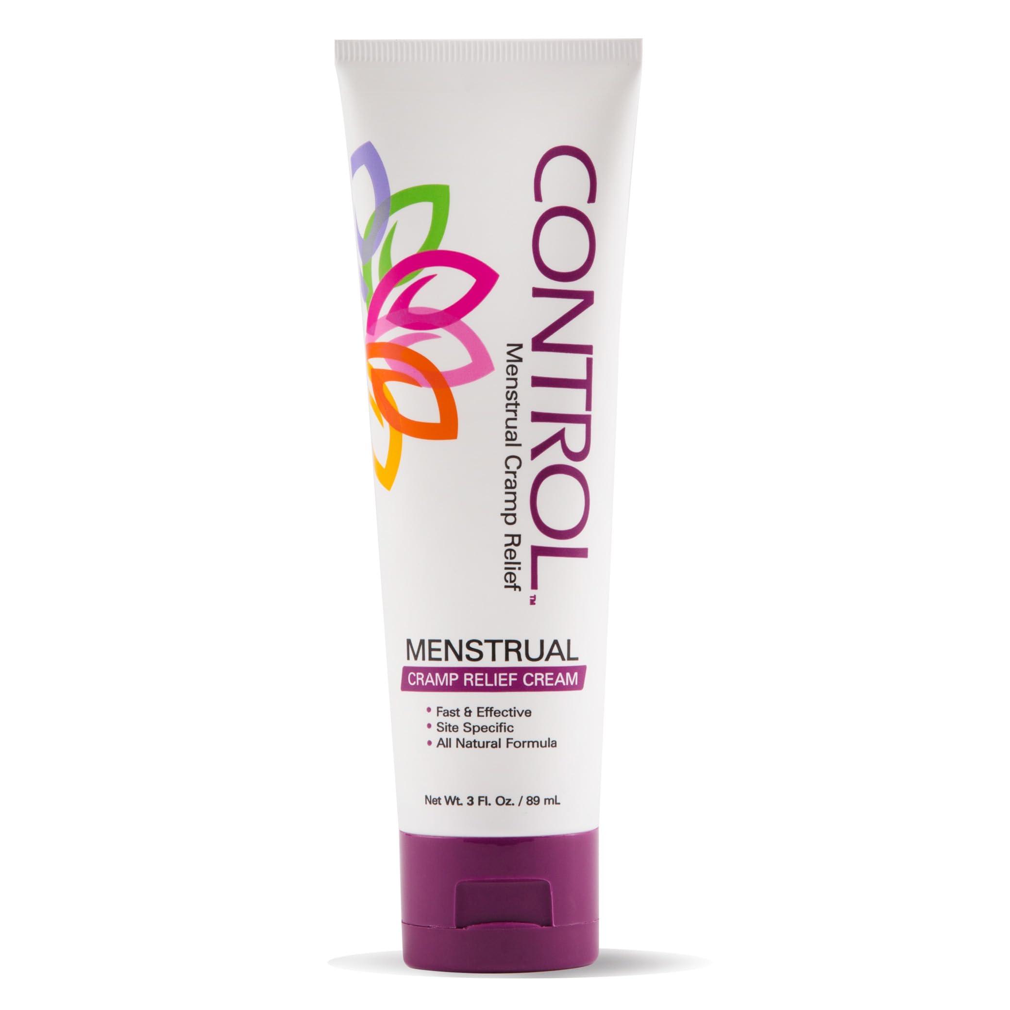 CONTROL Control Menstrual Cramp Relief Cream 3 oz Tube