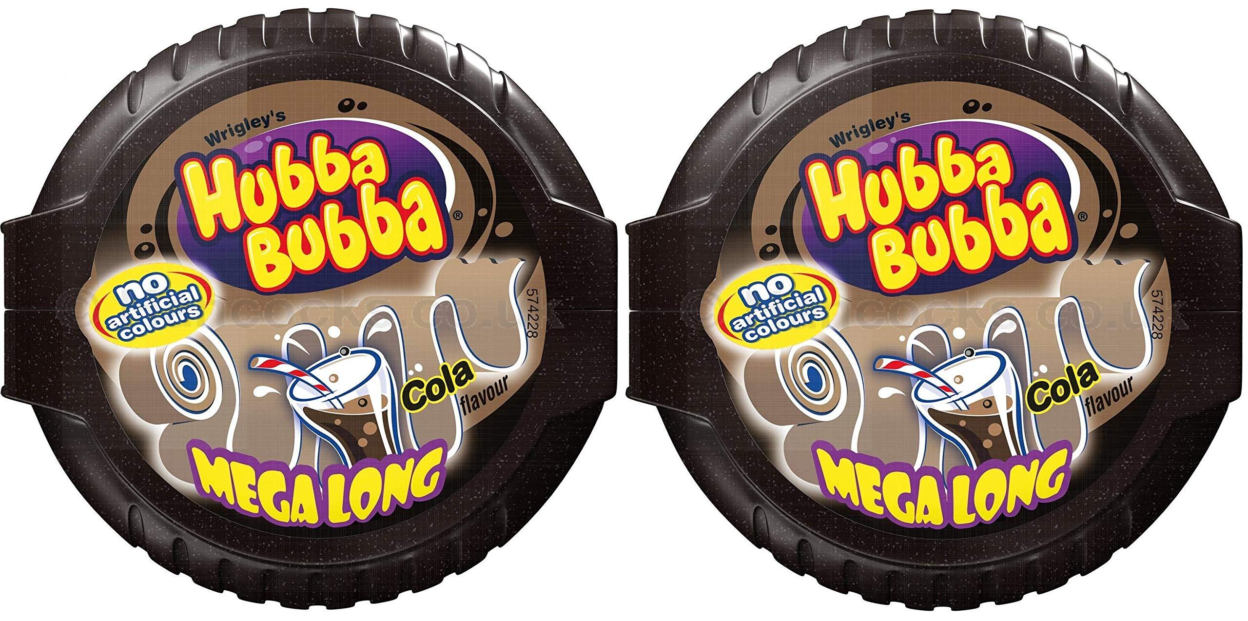 Hubba Bubba Hubba Bubba Bubble Tape Cola Gum, Bubble Tape Cola Gum of 56 Gram, Pack of 2.