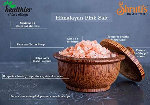 SHRUTI'S Himalayan Pink Salt Crystal 500 Gm Packs (Pack of 2)
