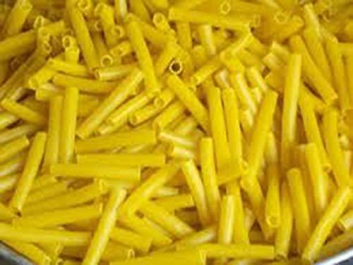 DHADIWAL DHADIWAL'S Tangy Tomato Flavored Yellow PONGA / Pipe FRYUMS Snacks Pack of 500 GM