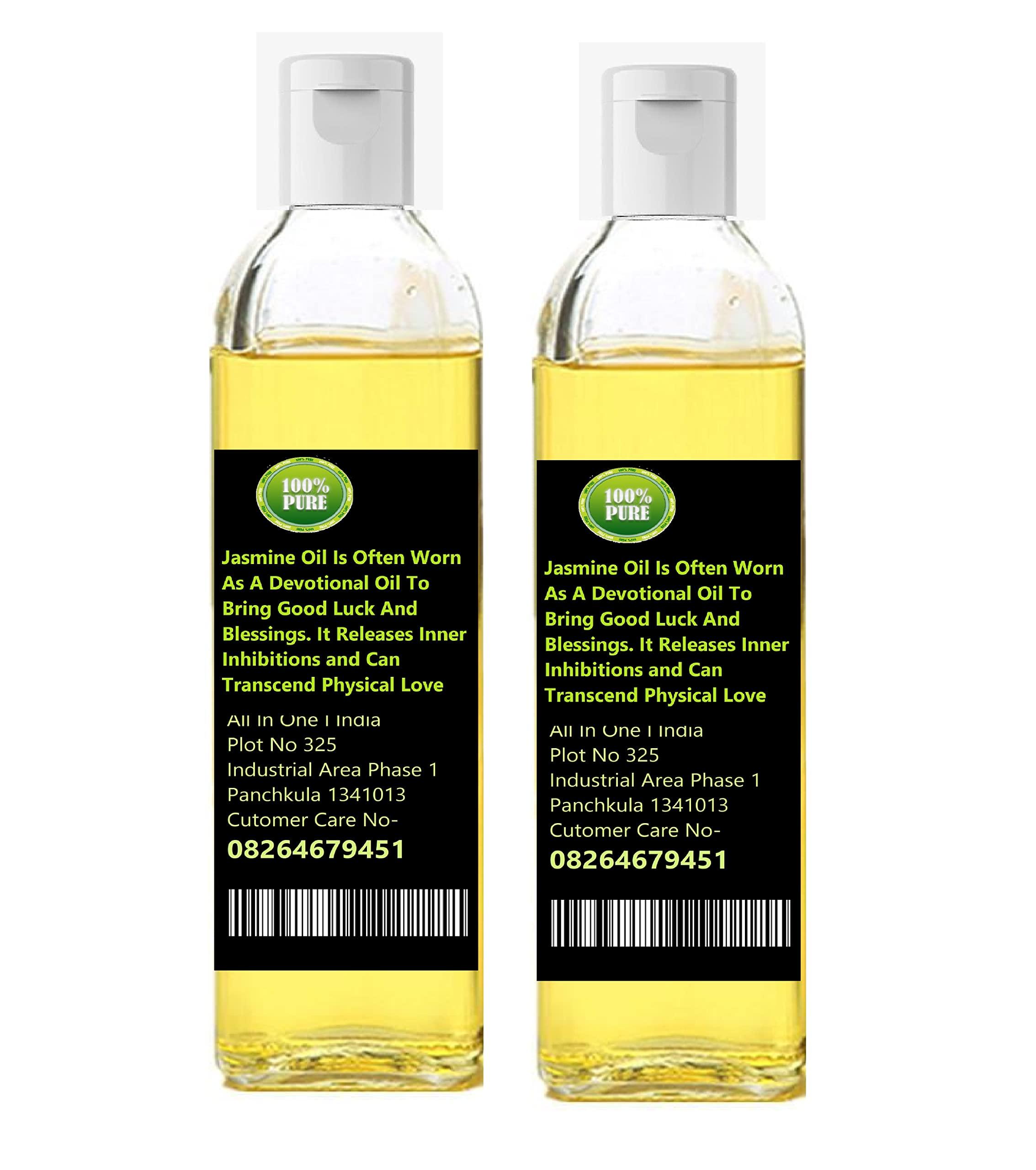 Generic Pack of 2 Jasmin Oil (Chameli ka Tel) Made with Original Chameli Phool for Hanuman Ji Pooja & Personal Needs