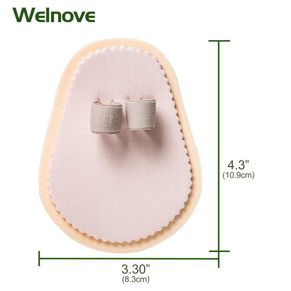 Welnove 2 Hole Toe Straightener *2: Welnove - Toe Straightener Hammer Toes Hammer Toe Correctorfor Claw Toe Mallet Toe Contracted Toe and Cured Toe Pack of 2(2 holes)(Hammer Toe Straightener)