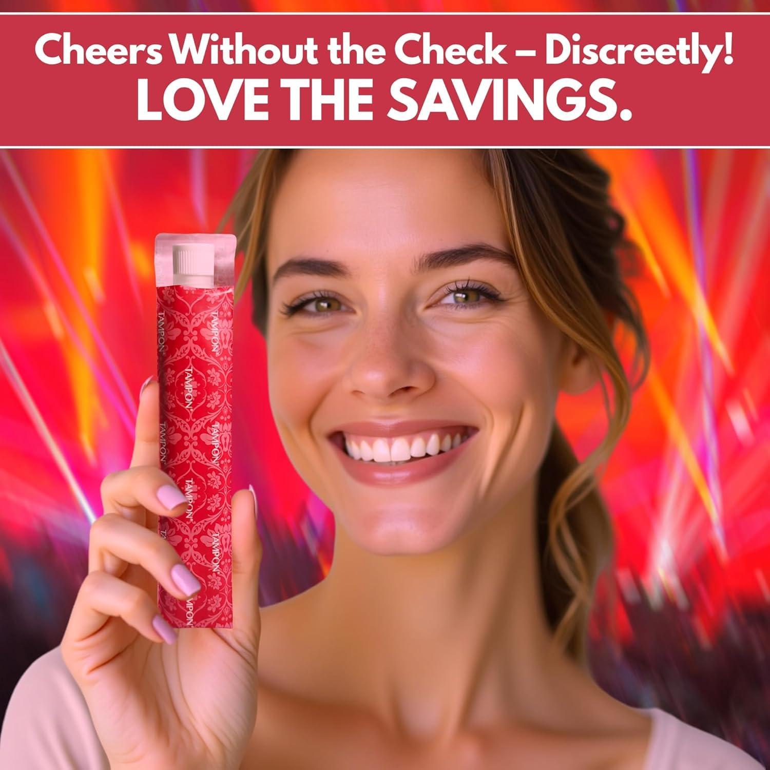 Smuggle Your Booze Smuggle Your Booze Tampon Flask and Funnel 2 Piece Bundle