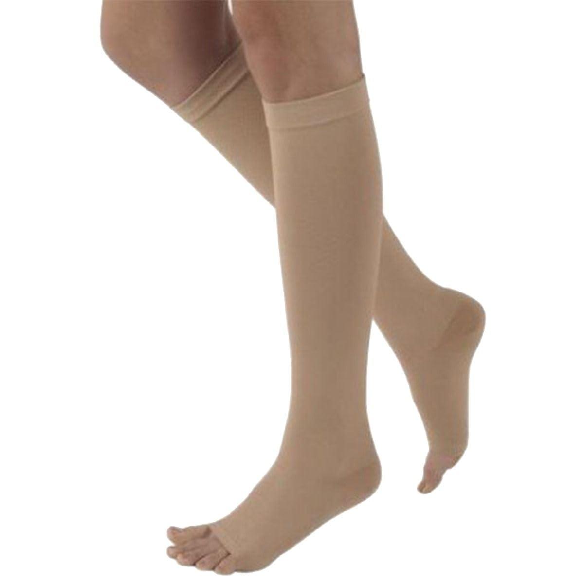 EZYFIT Ezyfit Class II Compression Stockings Below Knee for Varicose Veins | Class 2 Knee Length |Compression Socks Class II | Varicose veins stockings For men and women | 23-32mm/Hg (Medium)