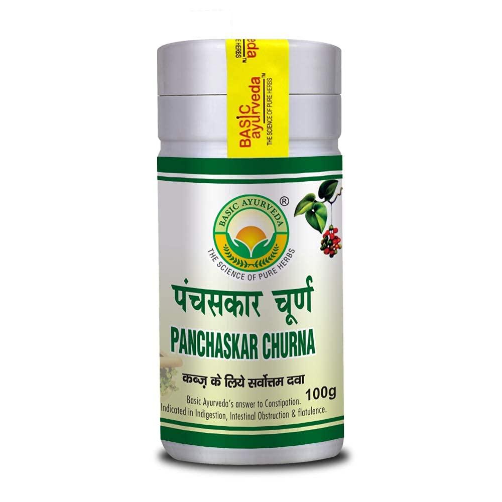 BASIC AYURVEDA BASIC AYURVEDA Panchaskar Churna 100 Gram |
