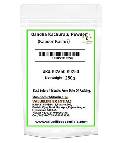 VALUE LIFE Valuelife Gandha Kachuralu Powder/Kapoor Kachri Powder (250g)
