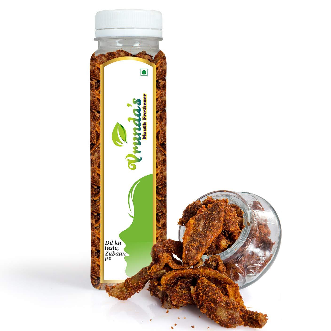 Vrunda\'s Vrunda\'s Tikhi Kairi, Masala Kairi 200 GM + Vrunda\'s Jeera Kairi, Cumin Mango 200 GM (chatpati Kairi,Dry Pickle)