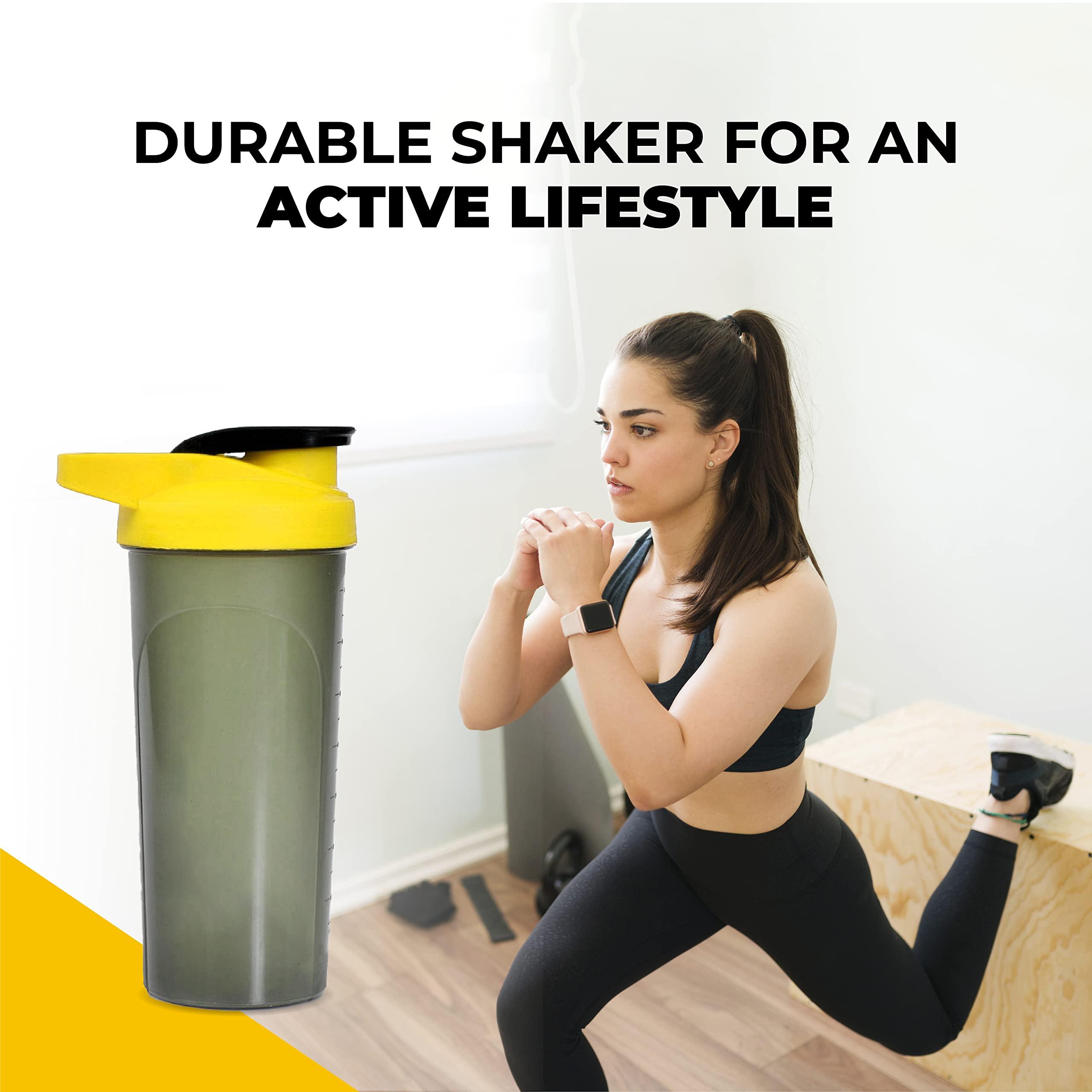 BIG BULL BIG BULL Protein Shaker Bottle | Leak Proof, BPA Free Material, Ease of Mixability | Ideal for Protein and Gym Workout Bottle/Sipper for Protein Shake Pre-Workout and Post Workout (700ml)