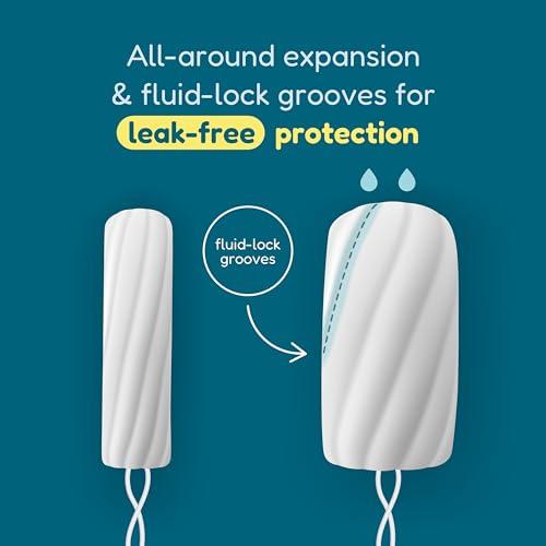 o.b. o.b. Applicator Free Digital Tampons, Regular, Super and Super Plus Multi-Pack - 40 Count