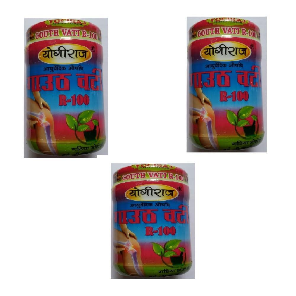 Yogiraj Yogiraj Gout Vati R-100 Gouth Bati Pink bottle 1 Pc