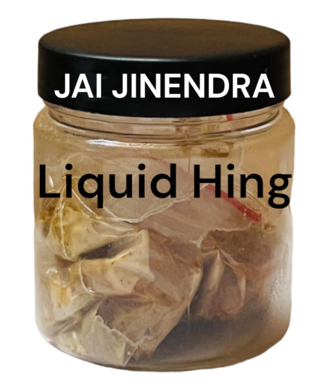 jai jinendra Jai Jinendra Asafoetida (Hing) Liquid (Spices and masale) -100 gm