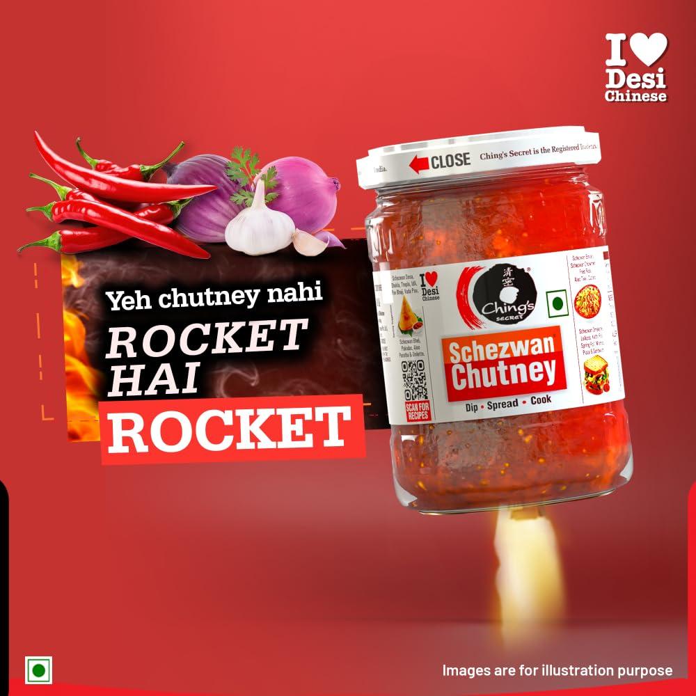 Chings Ching\'s Secret Schezwan Chutney, 600g