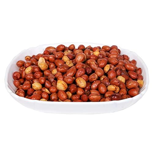 Nutsara Nutsara Kerala Spicy Roasted Peanuts , Roasted groundnut Snacks 600 gm (600GM)
