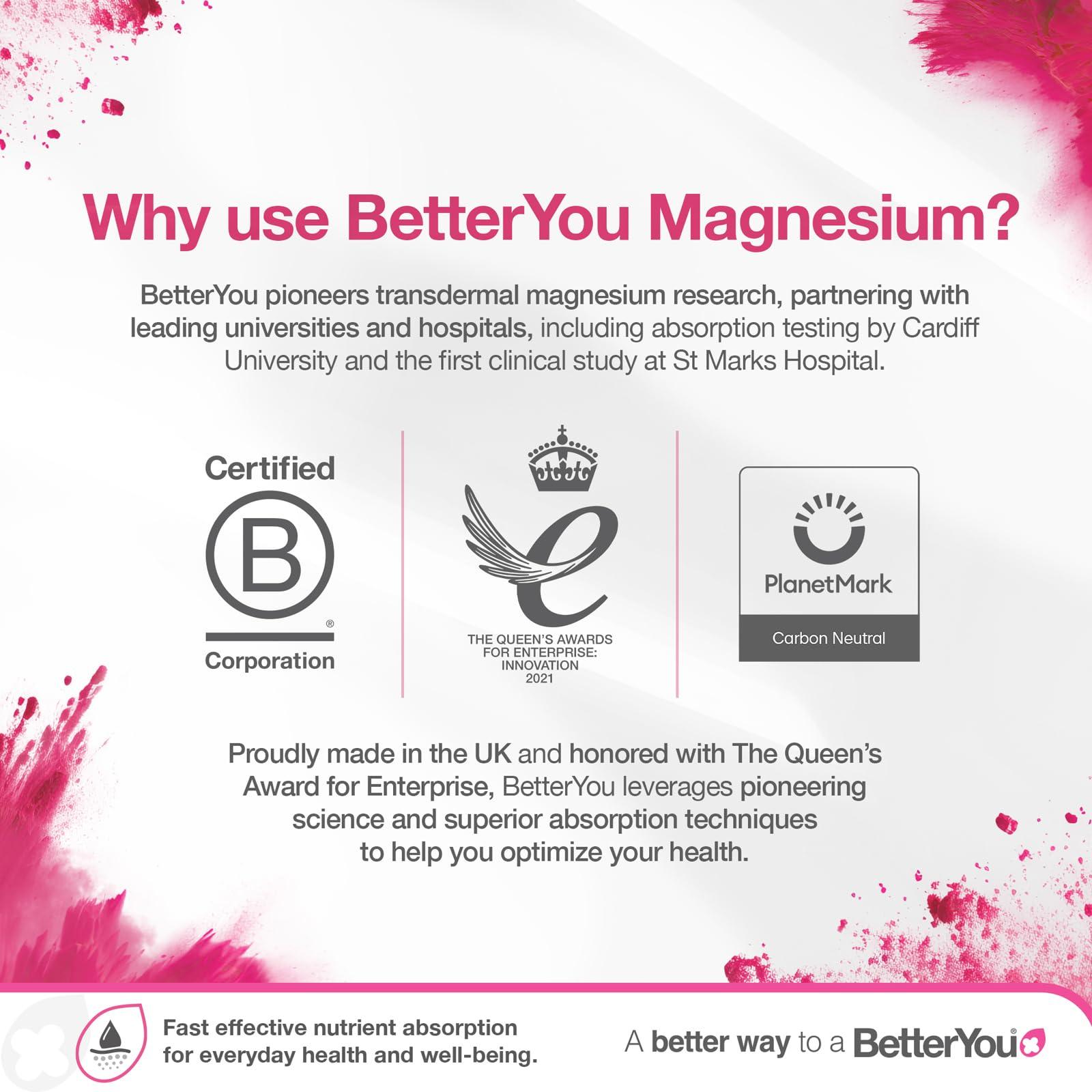 BetterYou BetterYou Better You Magnesium Oil Original Spray, 100 ml