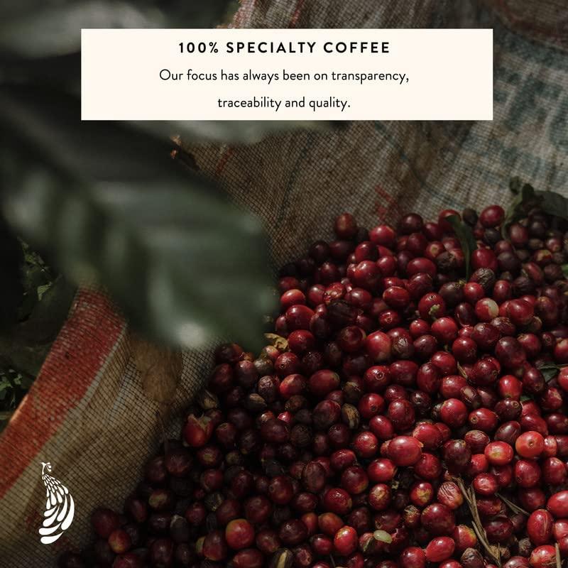 Blue Tokai Coffee Roasters Blue Tokai Coffee Thogarihunkal Estate HSD - Medium Roast (Whole Bean) 250 g | Made with 100% Specialty Grade Arabica Freshly Roasted Coffee Beans