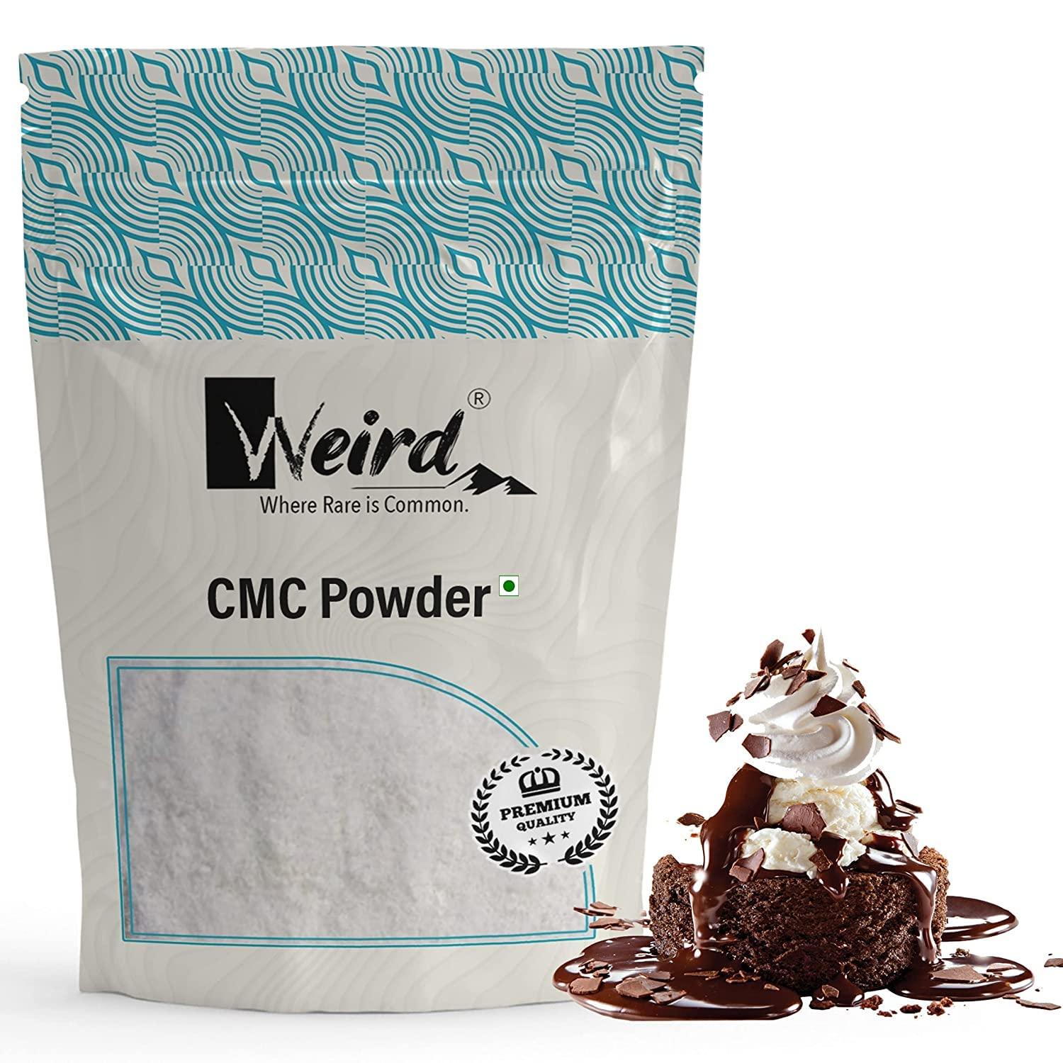 Weird Road CMC Powder for Ice Cream | Carboxymethyl Cellulose Powder for Soft | Smooth | Creamy Ice Cream (Kulfi) (900GM)