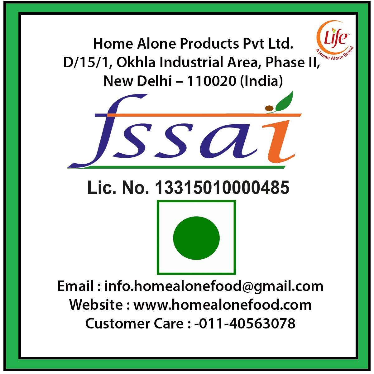 Life Life SOYA Chips Garlic Gobbles 100g Each Healthy Snacks and Namkeen Pack of 6