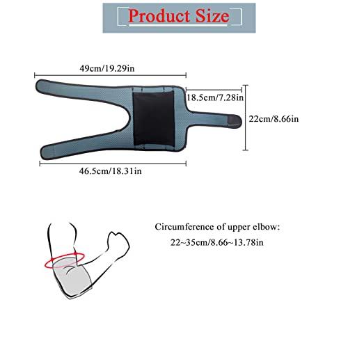 ThreeH ThreeH Elbow Brace For Ulnar Nerve Entrapment With Removable Metal Splints Cubital Tunnel Syndrome Arthritis Adjustable Stabilizer Support Sports Protection