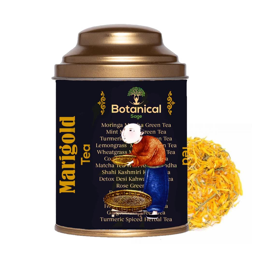 Botanical Sage Botanical Sage- Marigold Tea 50g | Sun Dried Marigold | Selected | Luxury Tea