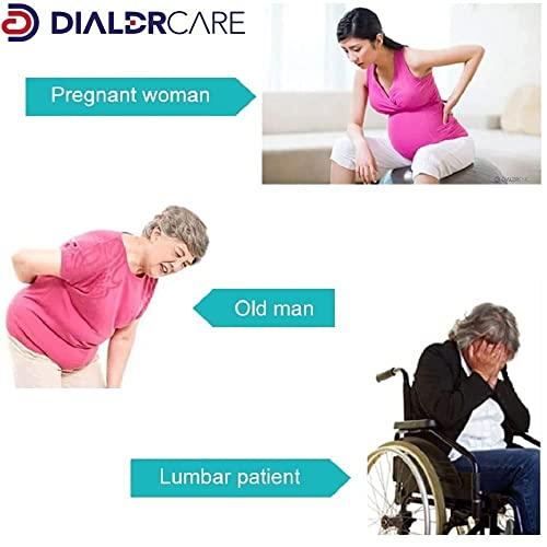DIALDRCARE DIALDRCARE Sock Slider - The Easy on, Easy off Sock Aid Kit | Sock Aid Tool for Elderly, Disabled, Pregnant, Diabetics - Pulling Assist Device - Socks Helper (WHITE)