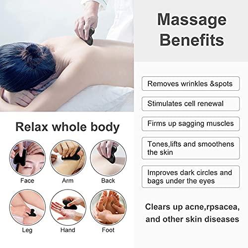 SOWUNO SOWUNO Gua Sha Facial Tool Crystal Small Household Professional Lightweight Heart Shape Gua Sha Massager