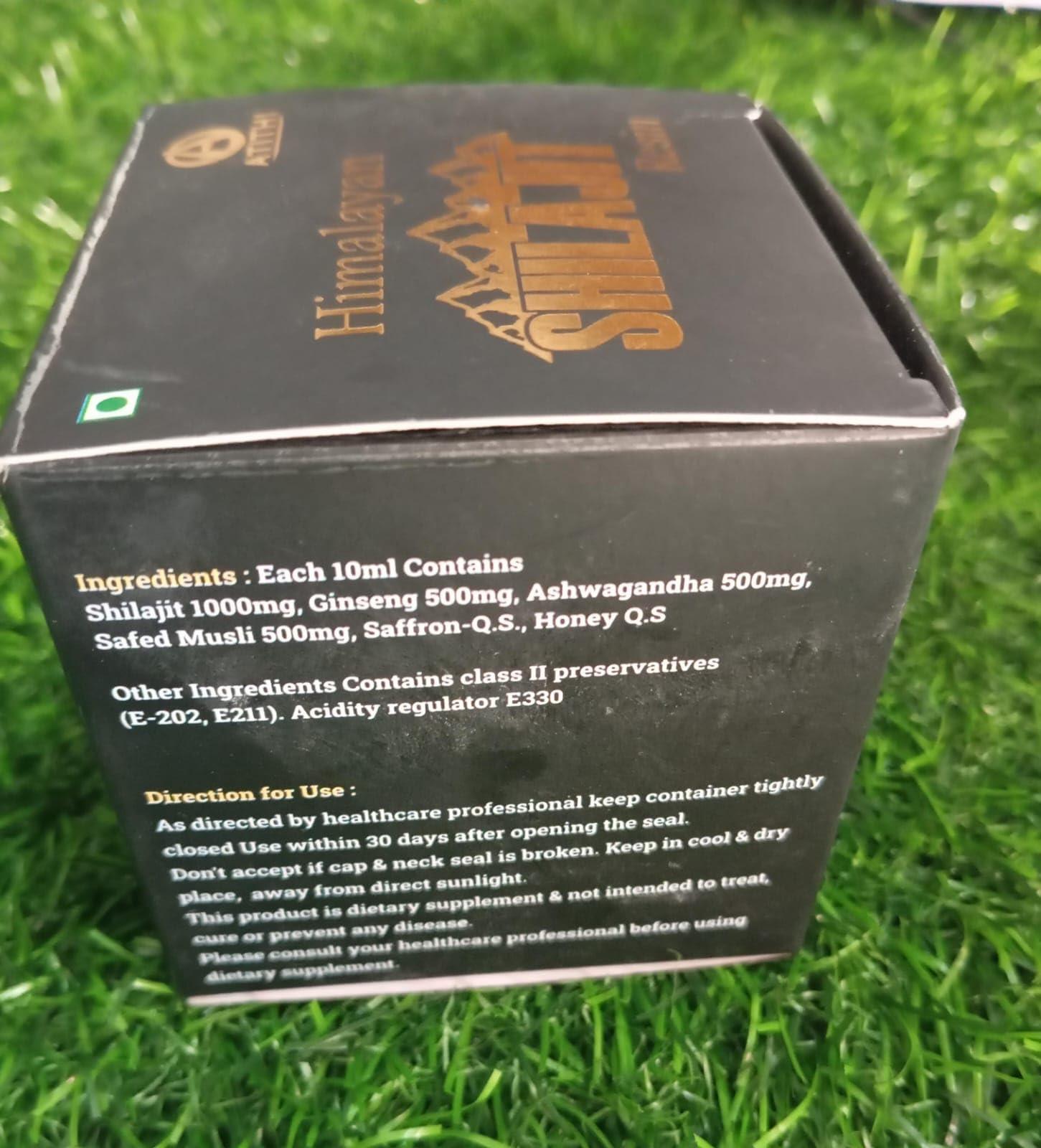 Baidyanath Asli Ayurved Baidyanath Asli Ayurved Himalayan Shilajit/Shilajeet Resin 20Gm - 100% Ayurvedic | Performance Booster For Endurance And Stamina