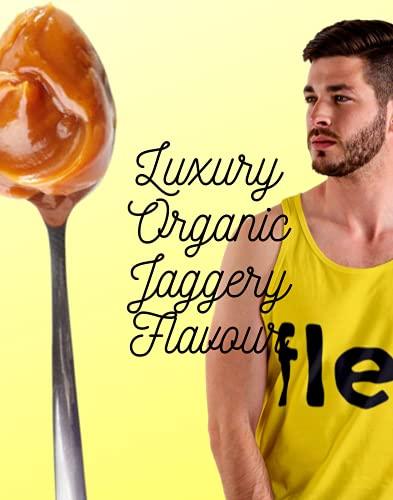 FLEX PROTEIN- Reimagine Nutrition Through Nature Flex Protein High Protein Organic Jaggery Crunchy Peanut Butter (Stone Ground) (Organic Jaggery Crunchy, 500 G)