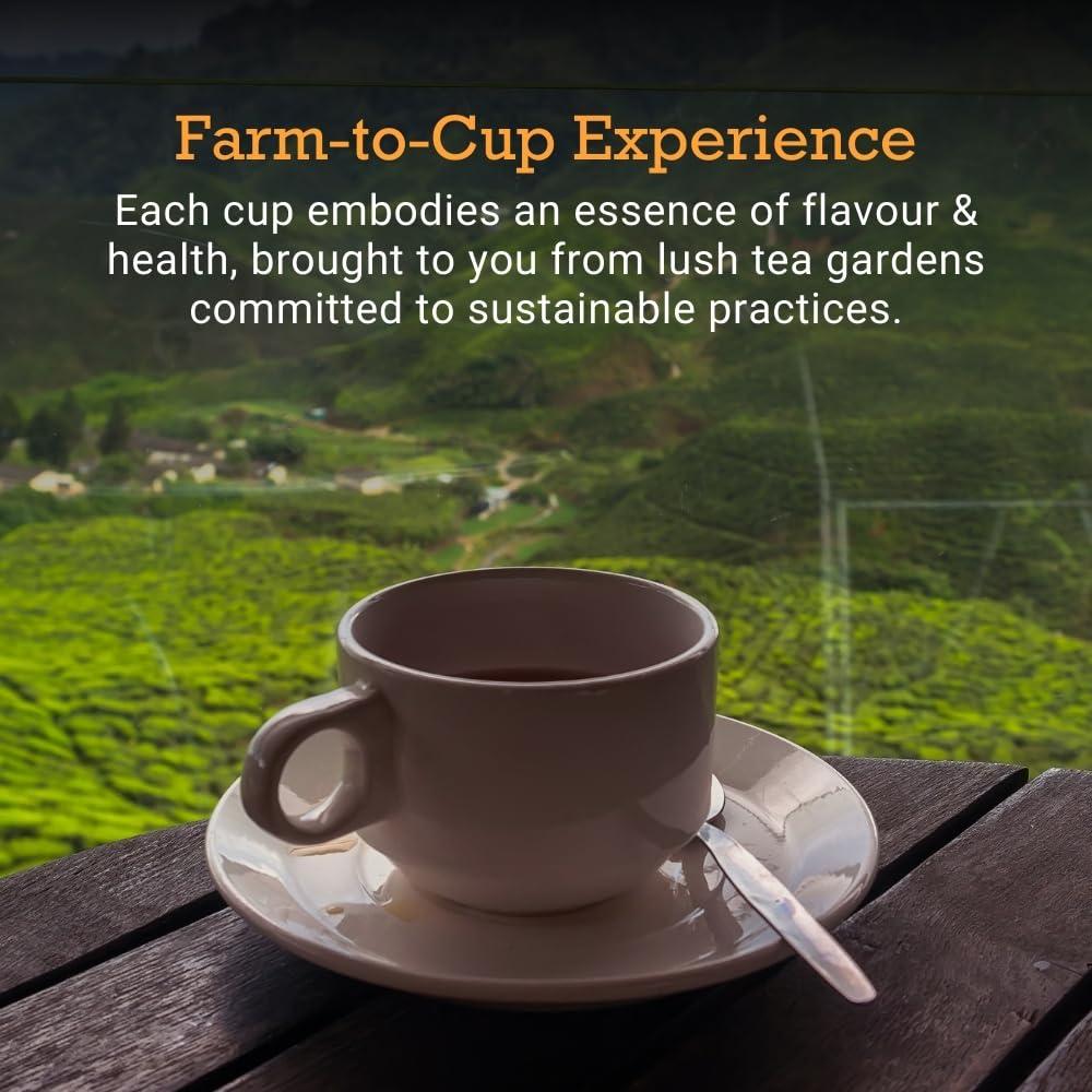 First Bud Organics First Bud Organics Authentic Chai Masala Spice Blend - 100gm | Aromatic & Flavorful Chai Masala, Perfect for Traditional Indian Tea | Chai Masala Powder for Tea, All-Natural Ingredients