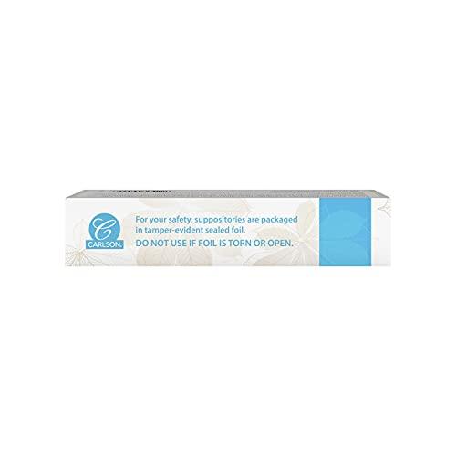 Carlson Laboratories Carlson Labs Key-E Suppositories with Natural Vitamin E, 12-Count Box