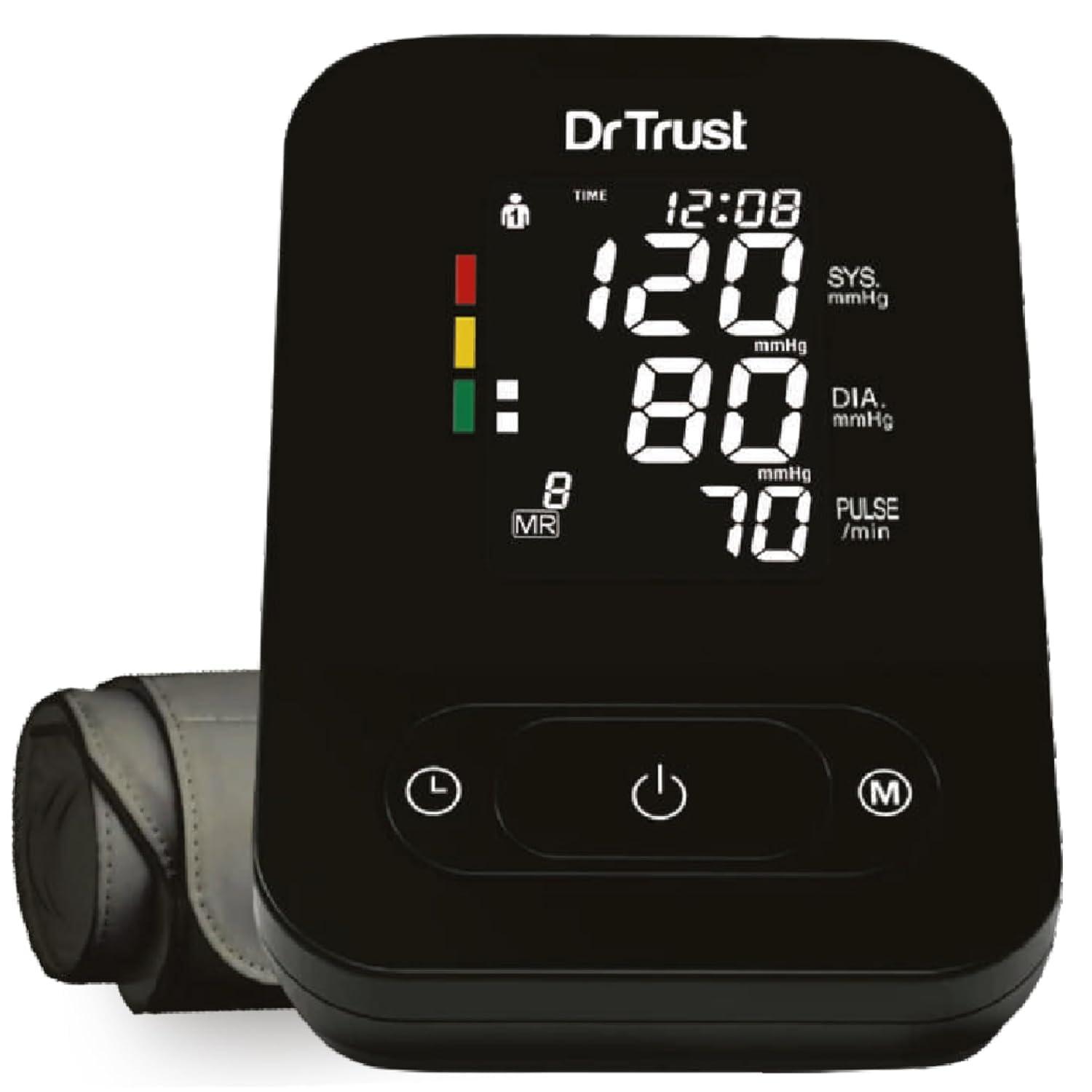 Dr Trust Dr Trust Smart Automatic Digital Blood Pressure Monitor BP Machine 101 (Black)