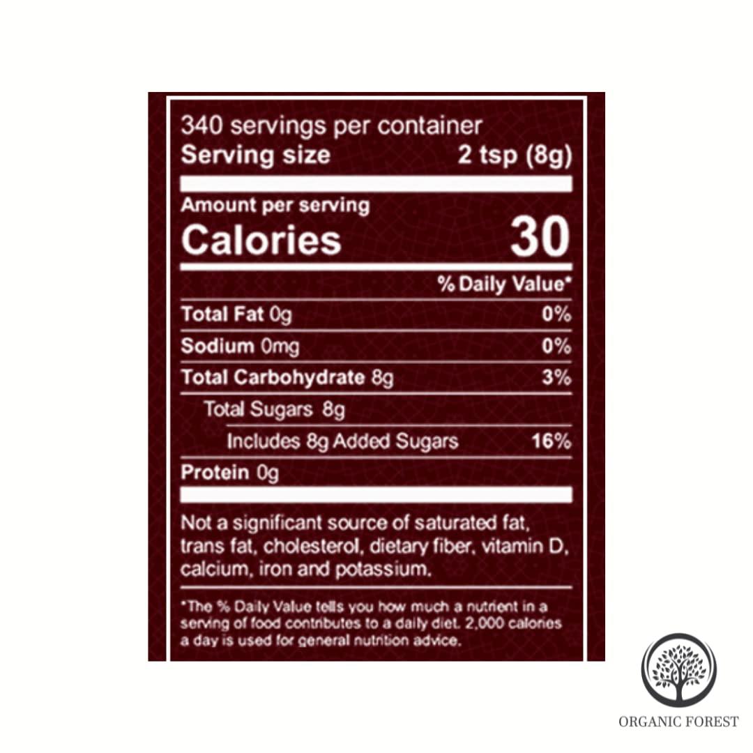 Organic forest Organic Forest Country Side Brown Sugar Mineral Rich And Raw Luscious Sugar 100 % Natural Brown Sugar Standard Zip Lock Pack Of 2000 Gm (1 kg (Pack of 2))