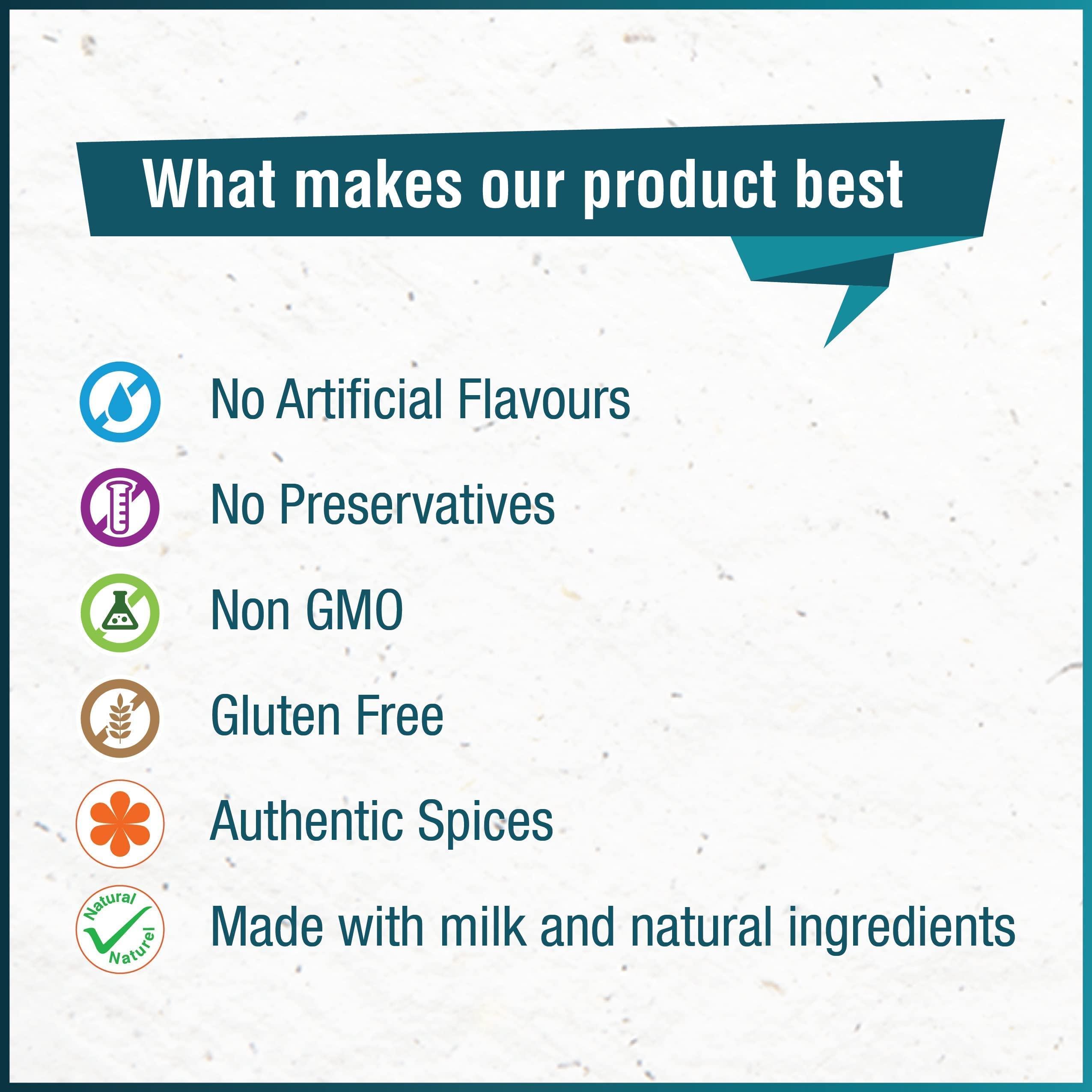 SENSO Senso masala tea premix sachet - Regular Sugar (14g * 10 Sachets) Ginger Adrak Elaichi Tea - Masala Chai instant tea premix sachets masala chai premix masala tea powder ready mix tea - instant chai One Minute Tea Assam Tea | Desi Chai | Flavoured Tea