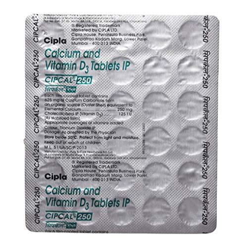 Cipcal Cipcal 250mg Tablet 30'S