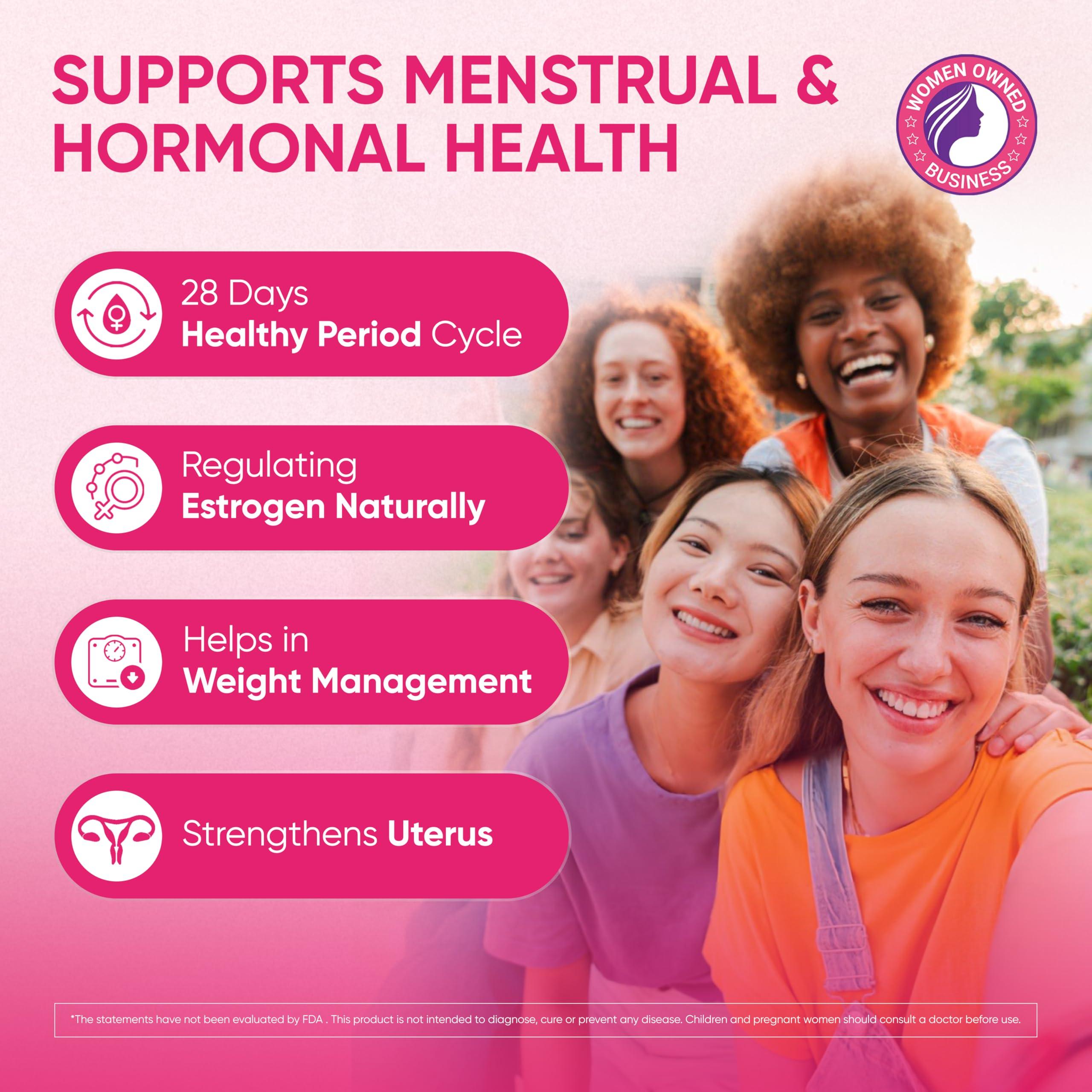 NAMHYA Namhya Women\'s Health Tea+ With Natural Ayurvedic Herbs For Hormonal Balance And Pain Free Periods (100 Gram), Green Tea