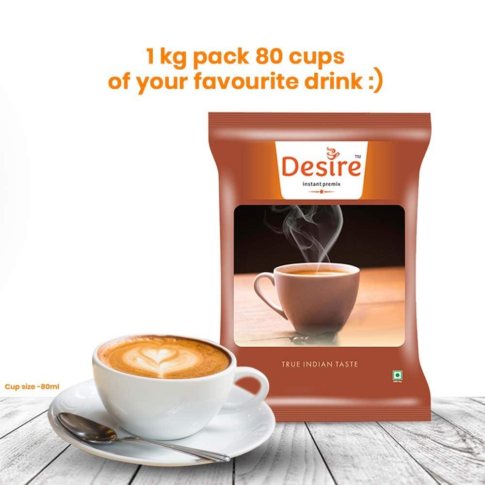 Desire Desire Instant Premix Coffee (1 Kg Pack of 2)